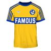 NRL Parramatta Eels Custom Name Number 1980 Vintage Retro Jersey T-Shirt