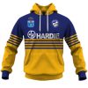 NRL Parramatta Eels Custom Name Number 1986 Vintage Retro Jersey Pullover Hoodie