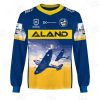 NRL Parramatta Eels Custom Name Number 2020 ANZAC Day Jersey Sweatshirt