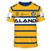 NRL Parramatta Eels Custom Name Number 2020 Away Jersey T-Shirt