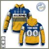 NRL Parramatta Eels Custom Name Number 2020 Home Jersey Pullover Hoodie