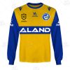NRL Parramatta Eels Custom Name Number 2021 Away Jersey Sweatshirt
