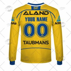 Alternative view of NRL Parramatta Eels Custom Name Number 2022 Alternate Jersey Sweatshirt