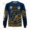 NRL Parramatta Eels Custom Name Number 2022 Indigenous Fishing Jersey Sweatshirt