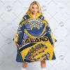 NRL Parramatta Eels Custom Name Number 2022 Indigenous Jersey Fleece Oodie