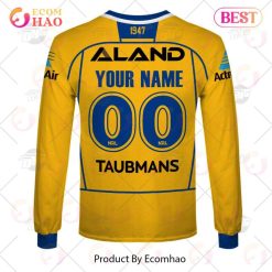 Alternative view of NRL Parramatta Eels Custom Name Number 2023 Alternate Jersey Sweatshirt