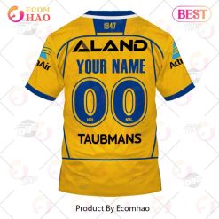 Alternative view of NRL Parramatta Eels Custom Name Number 2023 Alternate Jersey T-Shirt