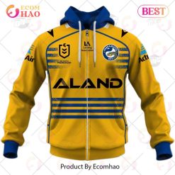 NRL Parramatta Eels Custom Name Number 2023 Alternate Jersey Zip Up Hoodie