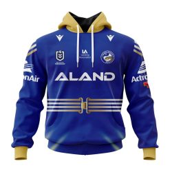 NRL Parramatta Eels Custom Name Number 2023 ANZAC Day Round Jersey Pullover Hoodie