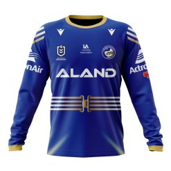 NRL Parramatta Eels Custom Name Number 2023 ANZAC Day Round Jersey Sweatshirt