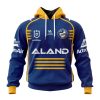 NRL Parramatta Eels Custom Name Number 2023 Home Jersey Pullover Hoodie