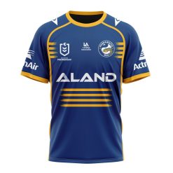 NRL Parramatta Eels Custom Name Number 2023 Home Jersey T-Shirt