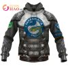 NRL Parramatta Eels Custom Name Number Armor Pullover Hoodie