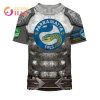 NRL Parramatta Eels Custom Name Number Armor T-Shirt