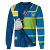 NRL Parramatta Eels Custom Name Number Australian Flag Jersey Sweatshirt