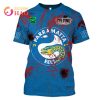 NRL Parramatta Eels Custom Name Number Halloween Jersey T-Shirt