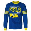 NRL Parramatta Eels Custom Name Number Retro Flag Jersey 1947 Sweatshirt