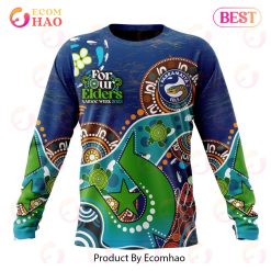 NRL Parramatta Eels Custom Name Number Special Design NAIDOC Sweatshirt