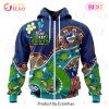 NRL Parramatta Eels Custom Name Number Special Design NAIDOC Zip Up Hoodie