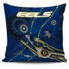 NRL Parramatta Eels Dark Blue Indigenous Square Pillow Case