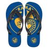 NRL Parramatta Eels Divided Logo Flip Flops