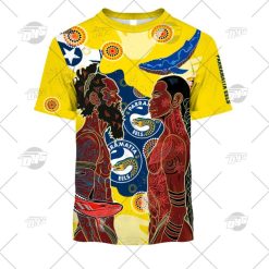 NRL Parramatta Eels Indigenous 2022 NAIDOC Week T-Shirt