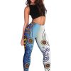 NRL Parramatta Eels Simple Indigenous Leggings