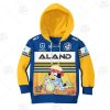 NRL Parramatta Eels x Bluey Jersey 2020 Kids Pullover Hoodie