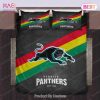 NRL Penrith Panthers Black Colorful Est 1966 Doona Cover
