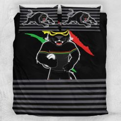 NRL Penrith Panthers Black Mascot Doona Cover