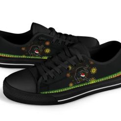 Alternative view of NRL Penrith Panthers Christmas Indigenous Low Top Shoes