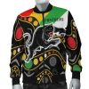 NRL Penrith Panthers Colors NAIDOC Patterns Bomber Jacket