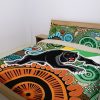 NRL Penrith Panthers Colors NAIDOC Patterns Doona Cover