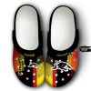 NRL Penrith Panthers Custom Name Colorful Black Crocs