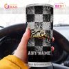 NRL Penrith Panthers Custom Name Gold Logo Tumbler