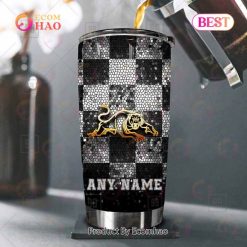 Alternative view of NRL Penrith Panthers Custom Name Gold Logo Tumbler