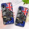 NRL Penrith Panthers Custom Name Mascot Scratch Phone Case