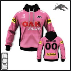 NRL Penrith Panthers Custom Name Number 2020 Alternate Jersey Pullover Hoodie