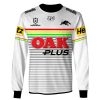 NRL Penrith Panthers Custom Name Number 2020 Away Jersey Sweatshirt