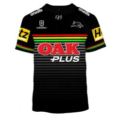 NRL Penrith Panthers Custom Name Number 2020 Home Jersey T-Shirt