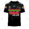 NRL Penrith Panthers Custom Name Number 2021 ANZAC T-Shirt