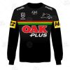 NRL Penrith Panthers Custom Name Number 2021 Home Jersey Sweatshirt