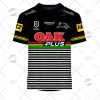 NRL Penrith Panthers Custom Name Number 2022 Alternate Jersey T-Shirt