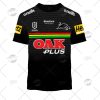 NRL Penrith Panthers Custom Name Number 2022 Home Jersey T-Shirt