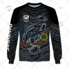 NRL Penrith Panthers Custom Name Number 2022 Indigenous Fishing Jersey Sweatshirt