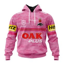NRL Penrith Panthers Custom Name Number 2023 ANZAC Day Jersey Pullover Hoodie