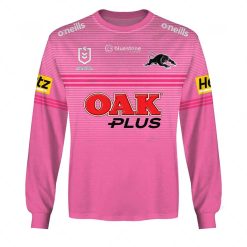 NRL Penrith Panthers Custom Name Number 2023 Away Jersey Sweatshirt