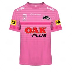 NRL Penrith Panthers Custom Name Number 2023 Away Jersey T-Shirt
