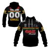 NRL Penrith Panthers Custom Name Number 2023 Home Jersey Pullover Hoodie