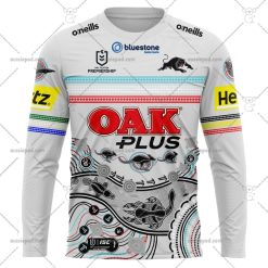 NRL Penrith Panthers Custom Name Number 2023 Indigenous Jersey Sweatshirt